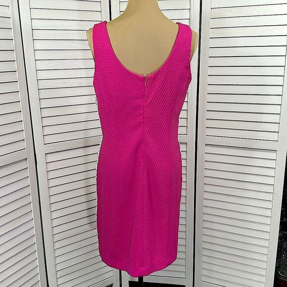 Pappagallo Dress Size 6 Sheath Pink Sleeveless NWT - Picture 7 of 10